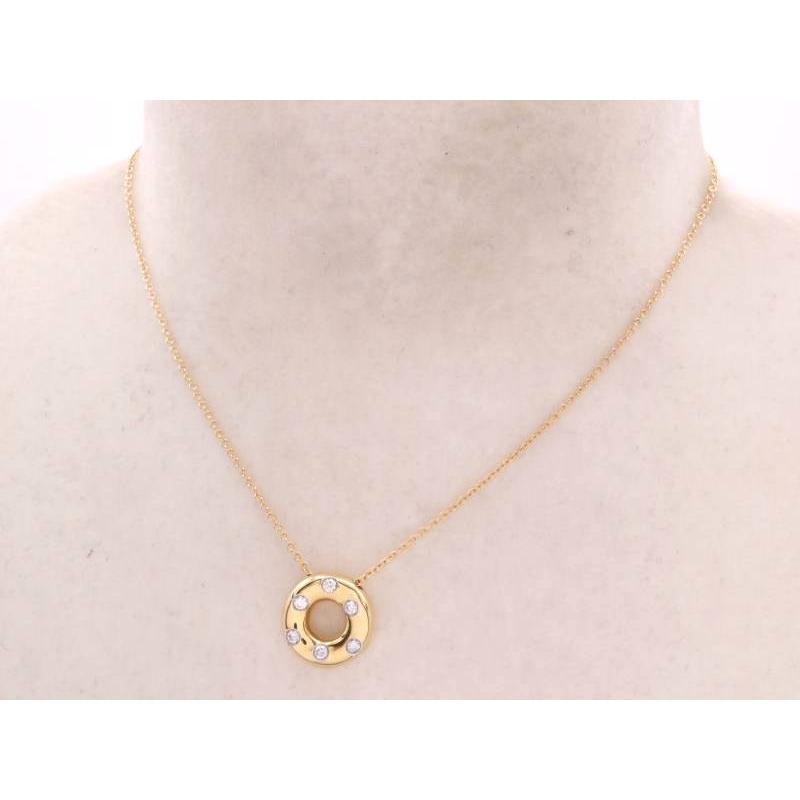 TIFFANY&Co. ティファニー 美品 ダイヤ 6P ドッツ サークル TIFFANY&Co. ティファニー 美品 ダイヤ 6P ドッツ サークル