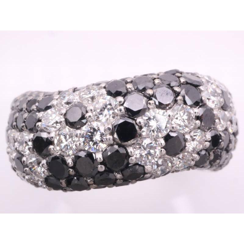 Ponte Vecchio ポンテヴェキオ 美品 ブラックダイヤ1.83ct ダイヤ0.76 