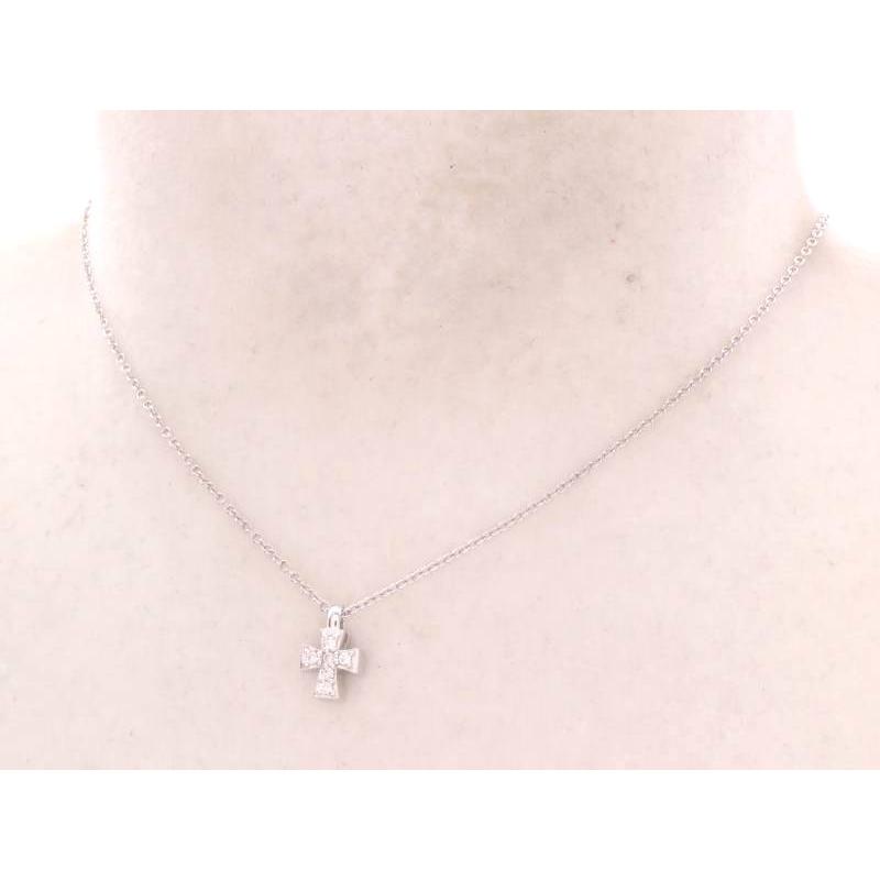 ポンテヴェキオ ダイヤモンド リバーシブル ネックレス 2月]K10YGアメシスト/ダイヤモンドリバーシブルネックレス