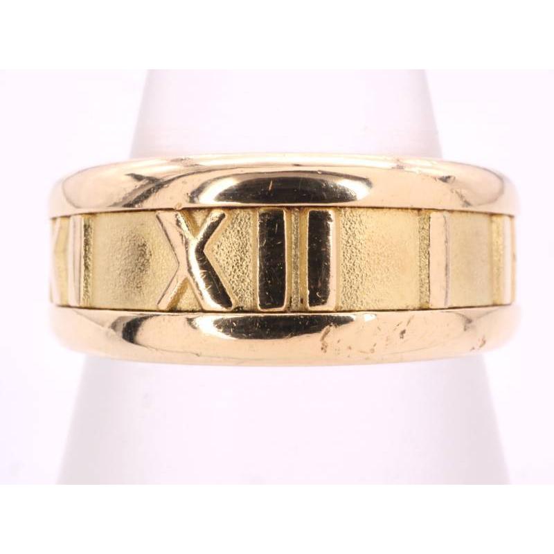 TIFFANY&Co. ティファニー アトラス リング 11号 750 K18YG TIFFANY&Co. ティファニー アトラス リング 11号 750 K18YG