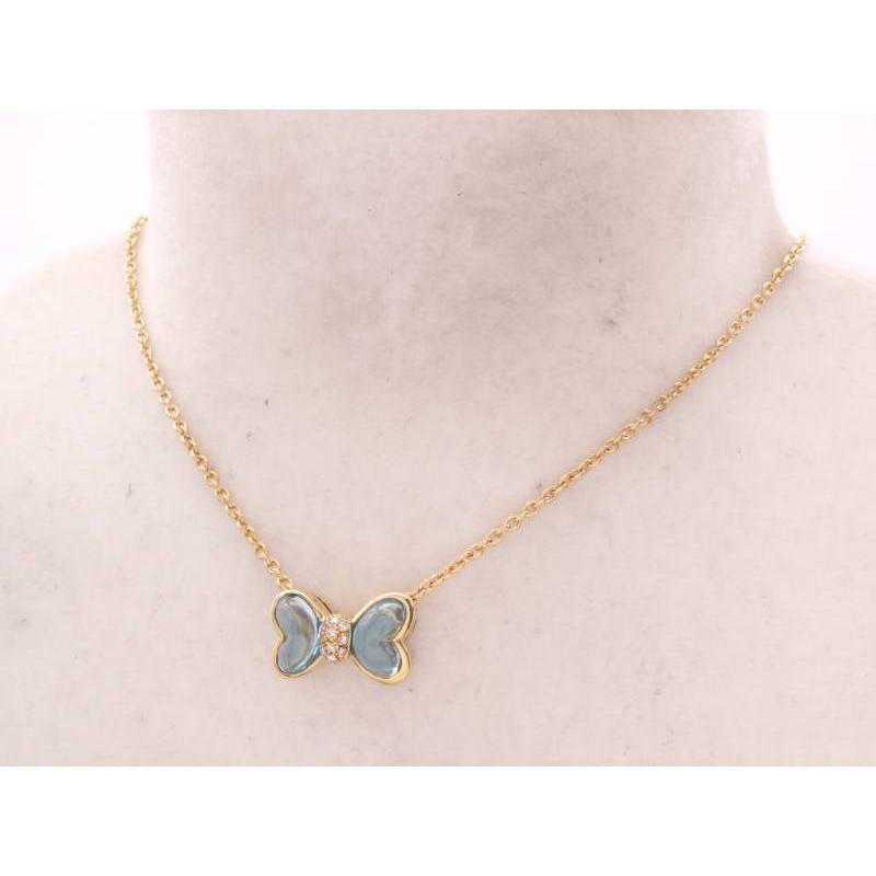 Ponte Vecchio（ポンテヴェキオ） 美品 ブルトパーズ4.30ct ダイヤ0.06 