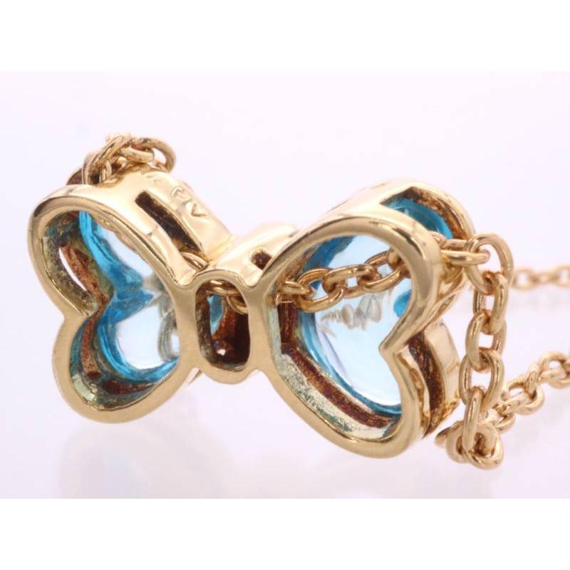 Ponte Vecchio（ポンテヴェキオ） 美品 ブルトパーズ4.30ct ダイヤ0.06 