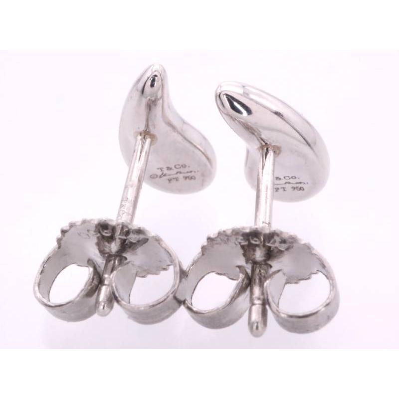 TIFFANY&Co. ティファニー 美品 ティアドロップ ピアス pt950 プラチナ  