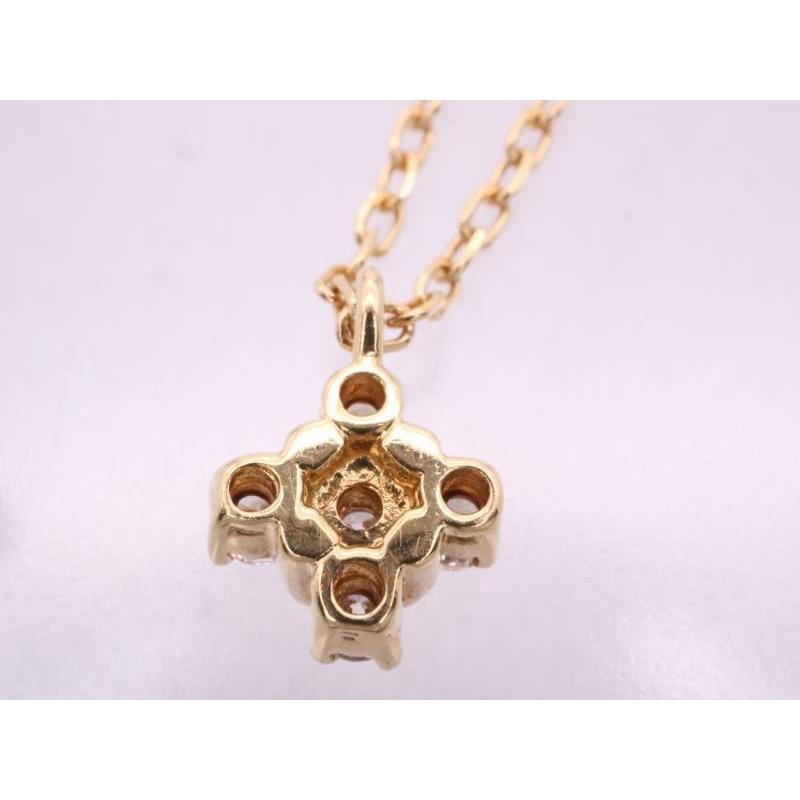 MIKIMOTO ミキモト 美品 ダイヤ0.11ct クロス ペンダント MIKIMOTO ミキモト 美品 ダイヤ0.11ct クロス ペンダント