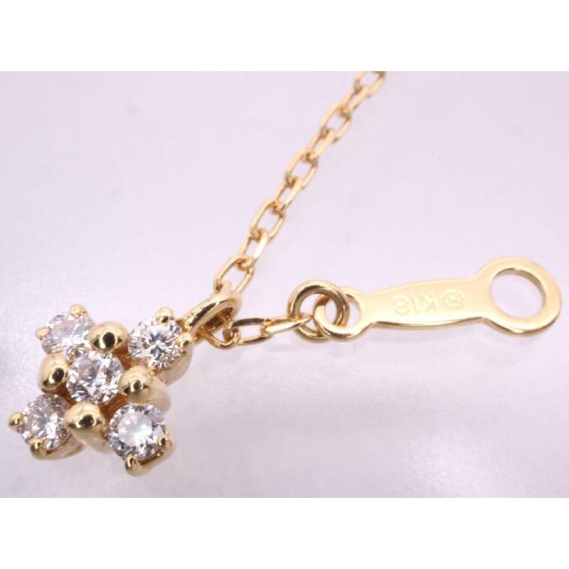 MIKIMOTO ミキモト 美品 ダイヤ0.11ct クロス ペンダント MIKIMOTO ミキモト 美品 ダイヤ0.11ct クロス ペンダント