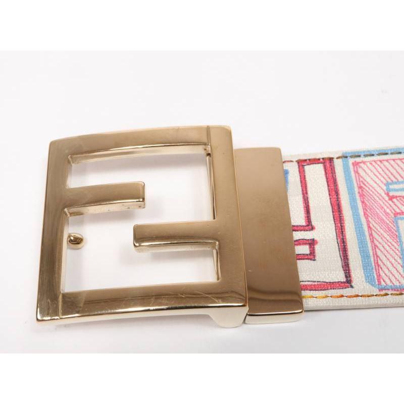 FENDI ベルト リバーシブル マルチカラー