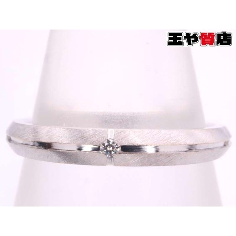 ティファニー 美品 ダイヤ5P ストーリーメリカ 2002 リング 11.5号 750