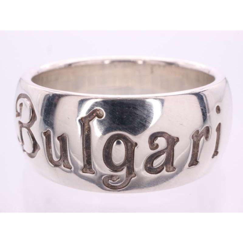 BVLGARI ブルガリ セーブザチルドレン リング 13号弱 AG925 SV BVLGARI ブルガリ セーブザチルドレン リング 13号弱 AG925 SV