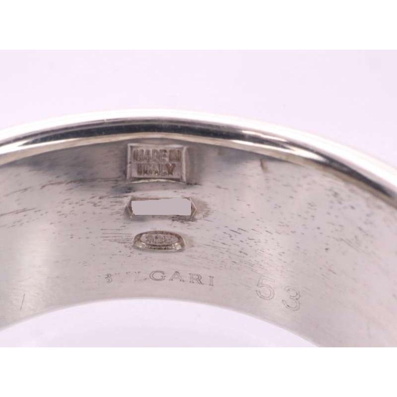 BVLGARI ブルガリ セーブザチルドレン リング 13号弱 AG925 SV BVLGARI ブルガリ セーブザチルドレン リング 13号弱 AG925 SV