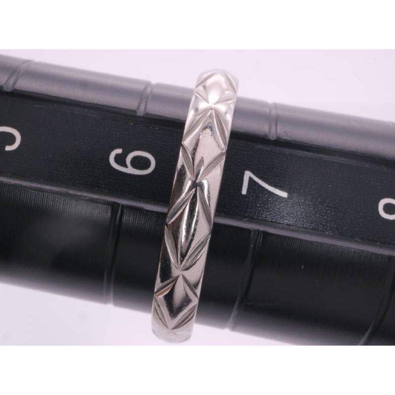 CHANEL シャネル 美品 ダイヤ 3P マトラッセ リング 6.5号 CHANEL シャネル 美品 ダイヤ 3P マトラッセ リング 6.5号