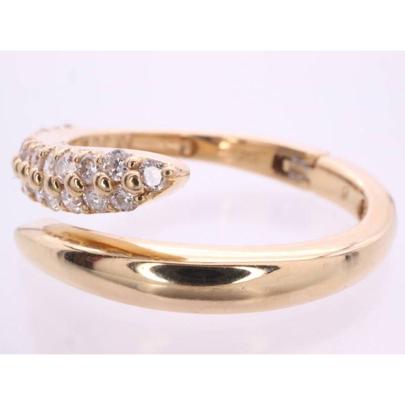 k18 リング　指輪　9号 K18 マルチストーン 指輪 9号 アミュレット 七色 新品仕上げ済み