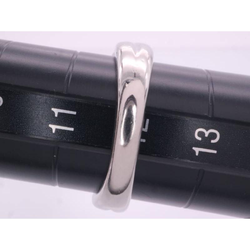 和光 美品 ルビー0.29ct ダイヤ0.29ct デザイン リング 12号 pt900 
