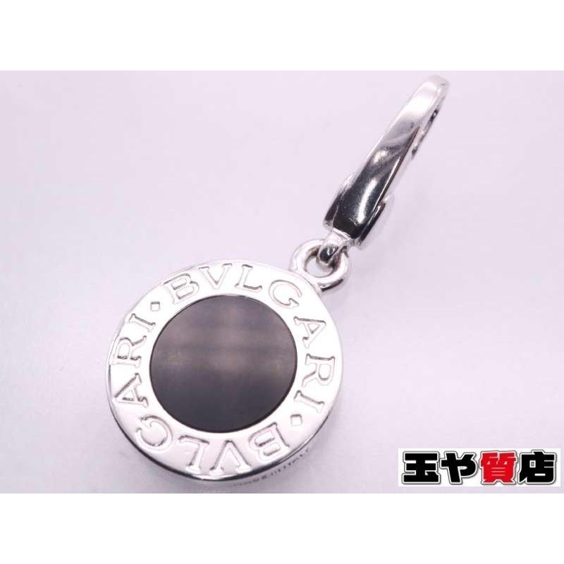 BVLGARI ブルガリ 美品 チャーム オニキス ペンダントトップ 750 BVLGARI ブルガリ 美品 チャーム オニキス ペンダントトップ 750