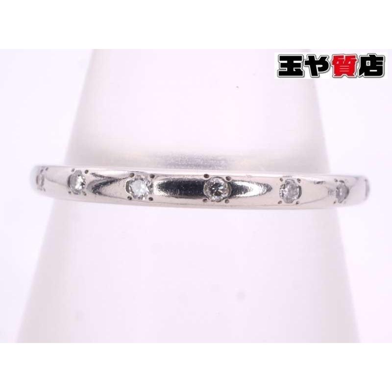 美品】4℃ K10YG ダイヤモンドリング(8号) ケース付き】4℃ シルバー925 