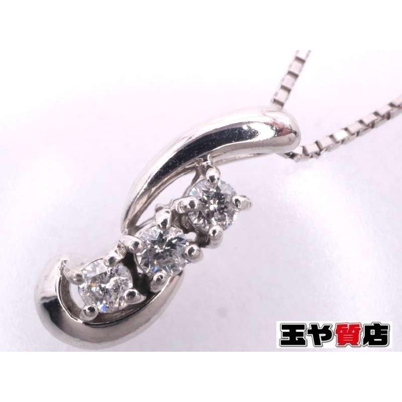 SCARABE スカラベ ダイヤ 0.12ct 3P デザイン ペンダント ベネチアン 