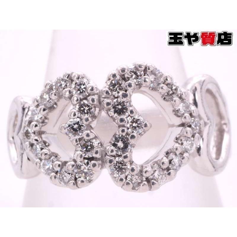 Ponte Vecchio ポンテヴェキオ 美品 ダイヤ 0.26ct オープンハート  