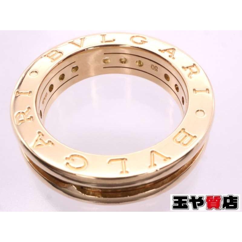 BVLGARI（ブルガリ） 美品 ビーゼロワン XS リング 10号 ペリドット