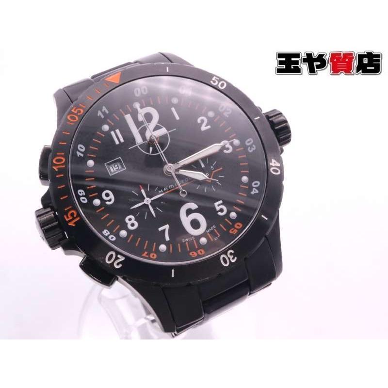 HAMILTON ハミルトン カーキ エアクロノ クロノグラフ H745920 HAMILTON ハミルトン カーキ エアクロノ クロノグラフ H745920