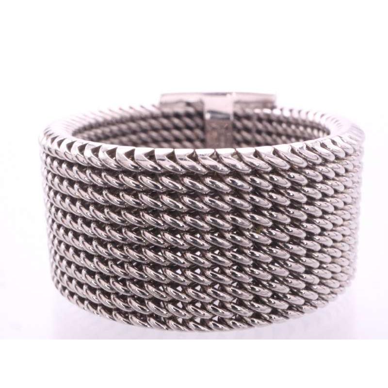 DAMIANI ダミアーニ 美品 ダイヤ メッシュ リング 16号 750