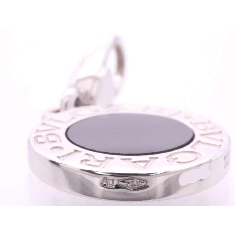 BVLGARI ブルガリ チャーム オニキス ペンダントトップ 750 BVLGARI ブルガリ チャーム オニキス ペンダントトップ 750