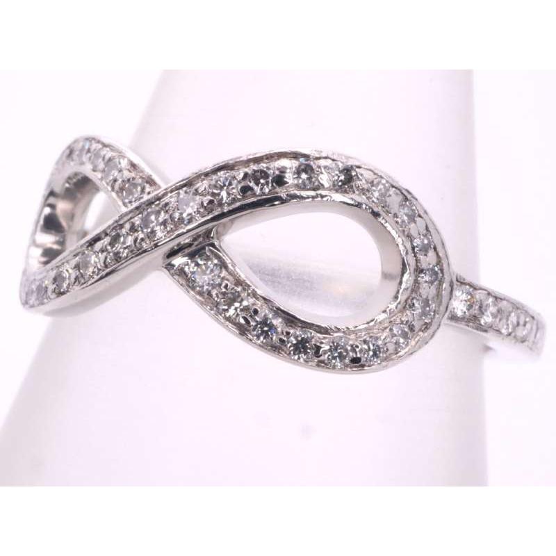 TIFFANY&Co. ティファニー ダイヤ インフィニティ リング 8.5号 TIFFANY&Co. ティファニー ダイヤ インフィニティ リング 8.5号