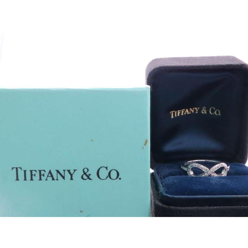 TIFFANY&Co. ティファニー ダイヤ インフィニティ リング 8.5号 TIFFANY&Co. ティファニー ダイヤ インフィニティ リング 8.5号