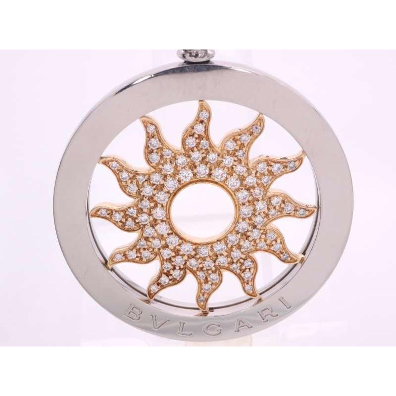 BVLGARI ブルガリ ダイヤ トンドサン ペンダントトップ 750 BVLGARI ブルガリ ダイヤ トンドサン ペンダントトップ 750