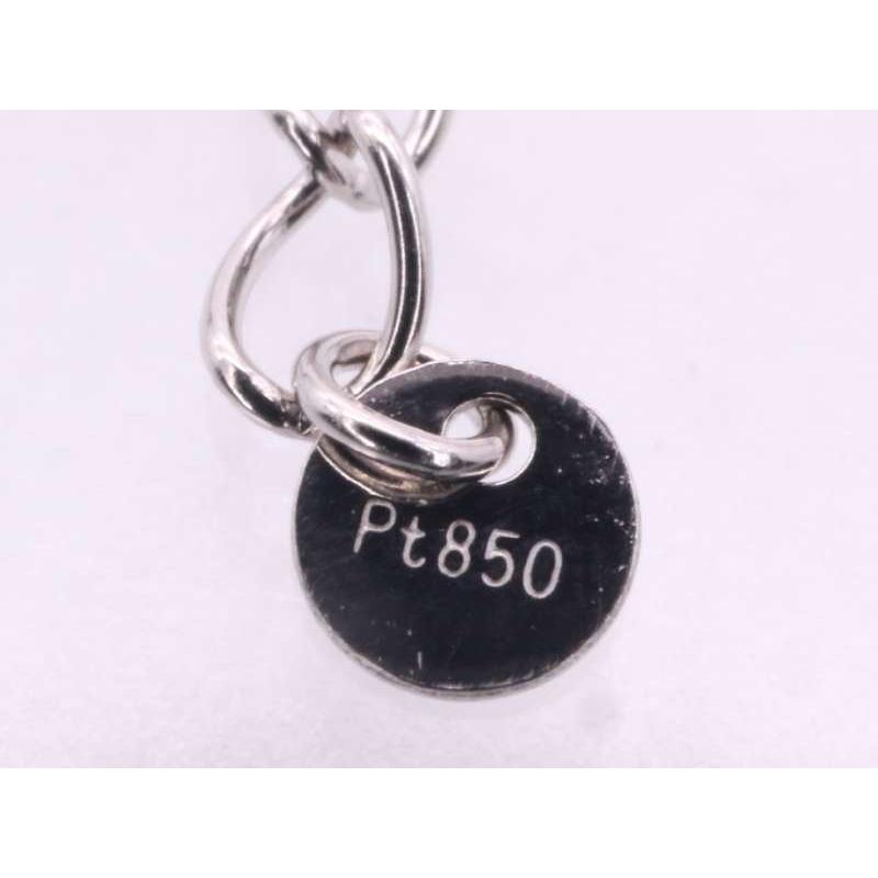 ゆ*ん様 Pt850 プラチナデザインブレスレット(約1～2グラム) Pt850 プラチナ850 喜平ブレスレット 6面ダブル 10g 18cm 4.1mm