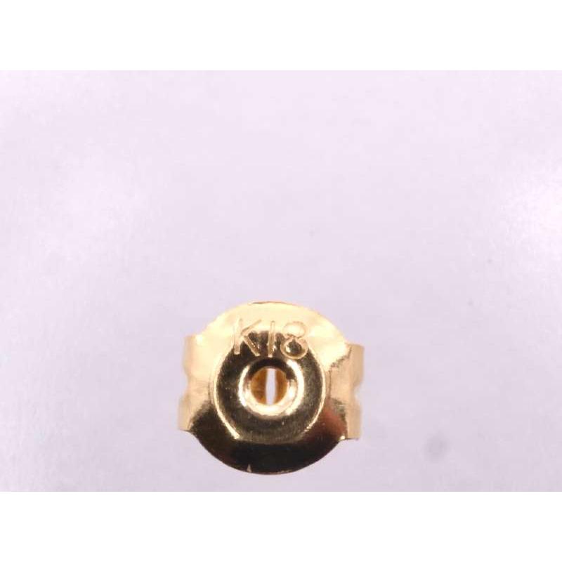 バイカラー ピアス | K18PG バイカラー デザイン ピアス K18YG PG イエローゴールド ピンク