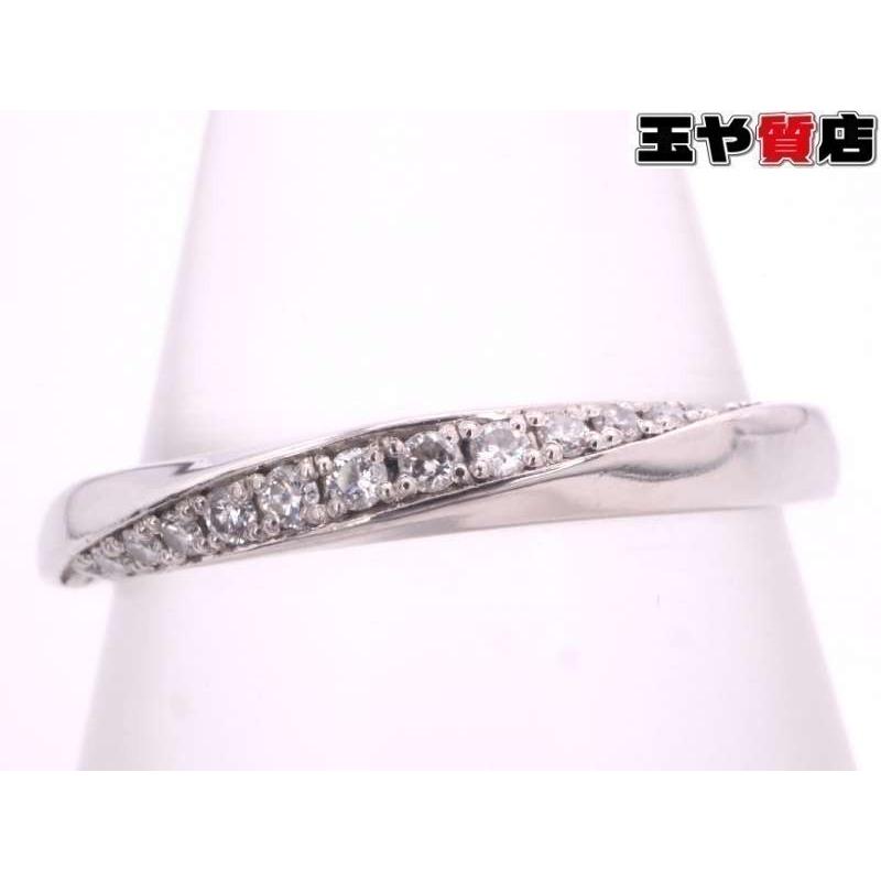 Ponte Vecchio（ポンテヴェキオ） 美品 ダイヤ0.06ct デザインリング 