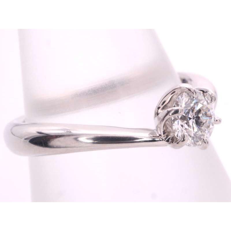 ダイヤ0.283ct デザインリング 10号 pt950 プラチナ : 親切な 玉や質店 