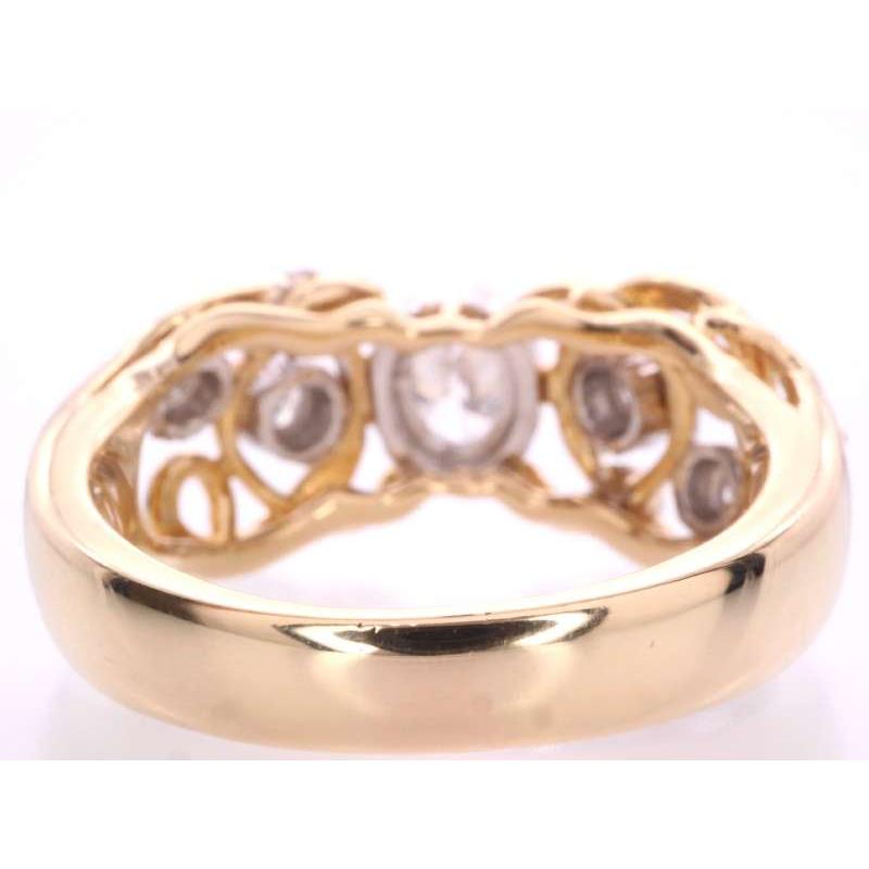 TASAKI（タサキ） 美品 ダイヤ0.56ct ダイヤ0.16ct デザイン リング14