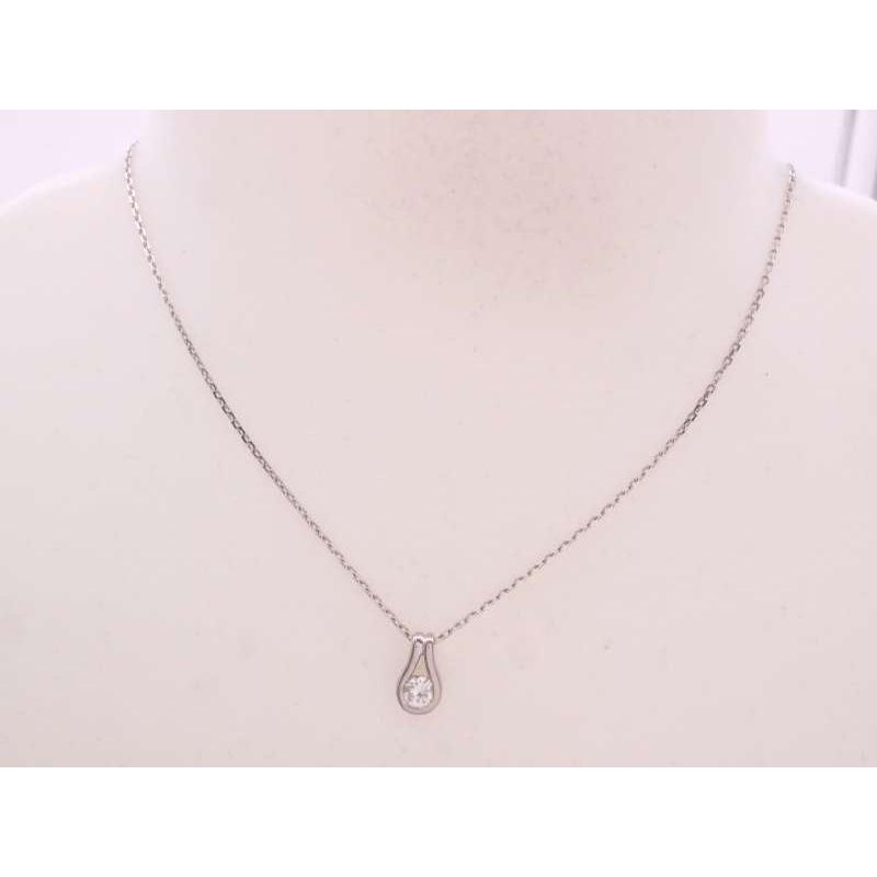 ダイヤ0.19ctペンダント ネックレス pt900 pt850 プラチナ : 親切な 玉 