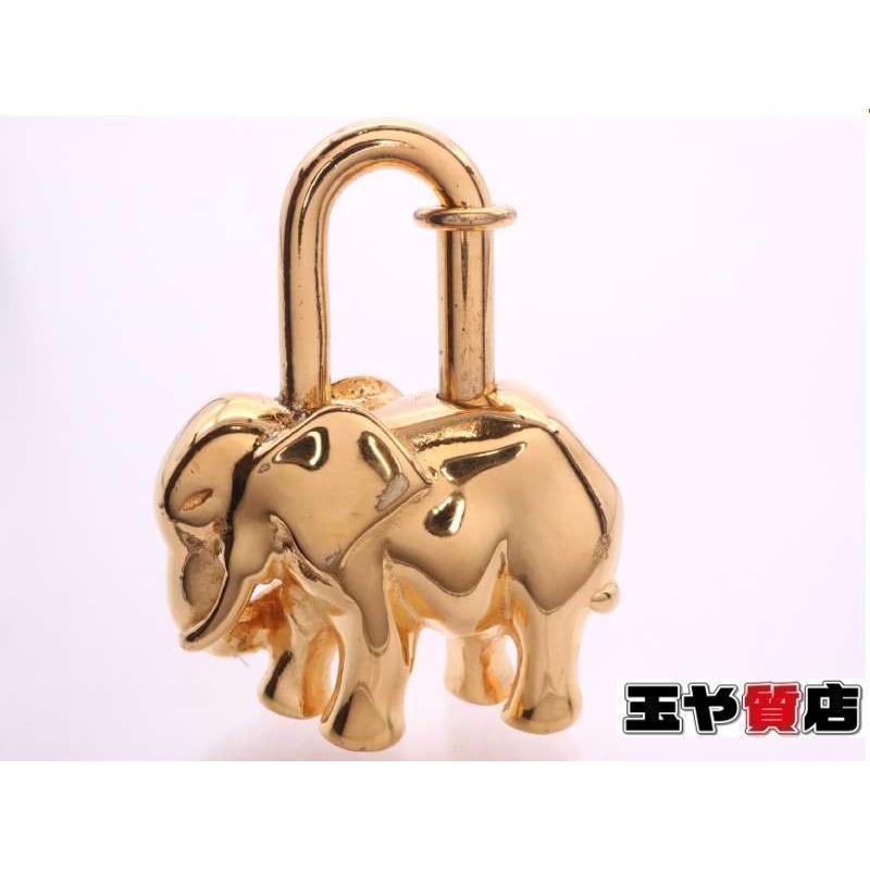 HERMES（エルメス） カデナ 象 キーリング ゴールドカラー : 親切な 玉