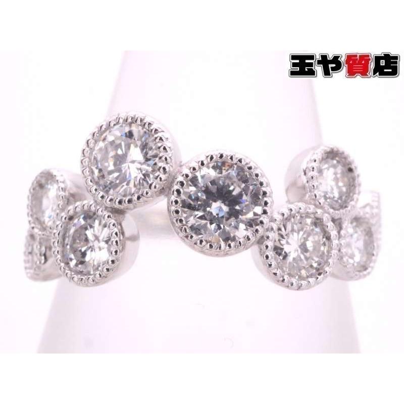 ダイヤ1.00ct デザインリング11.5号 pt900 プラチナ : 親切な 玉や質店