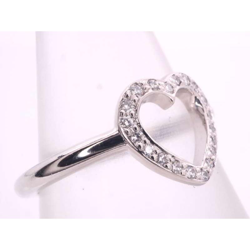 TIFFANY&Co.（ティファニー） センチメンタルハート ダイヤ リング9号