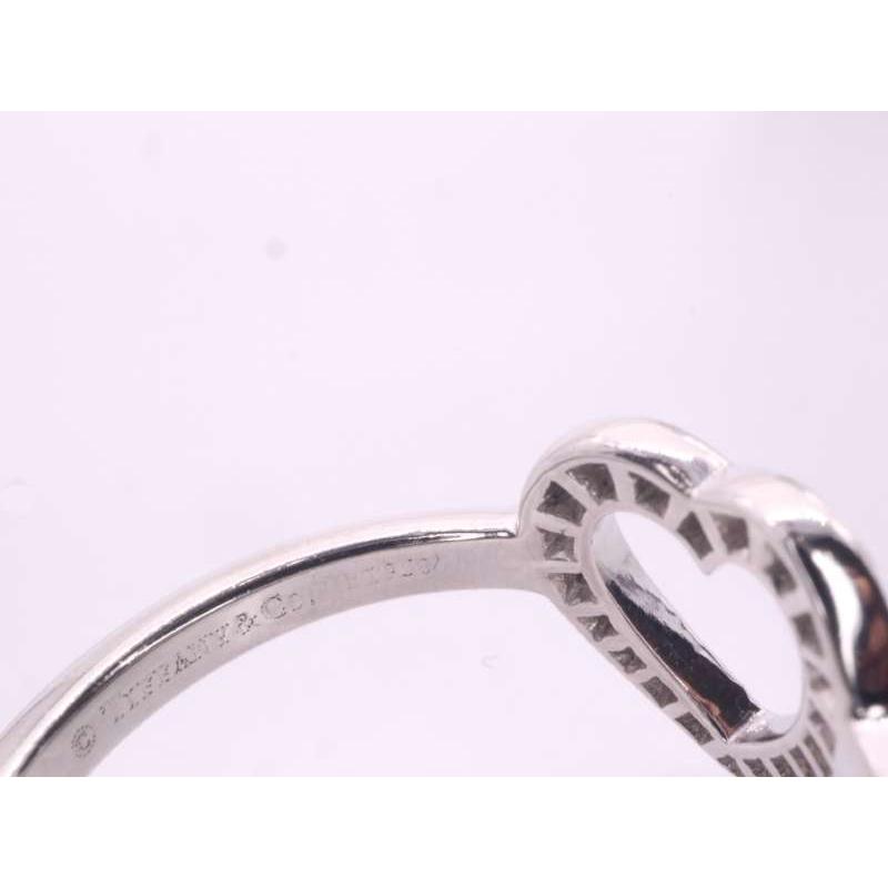 TIFFANY&Co.（ティファニー） センチメンタルハート ダイヤ リング9号