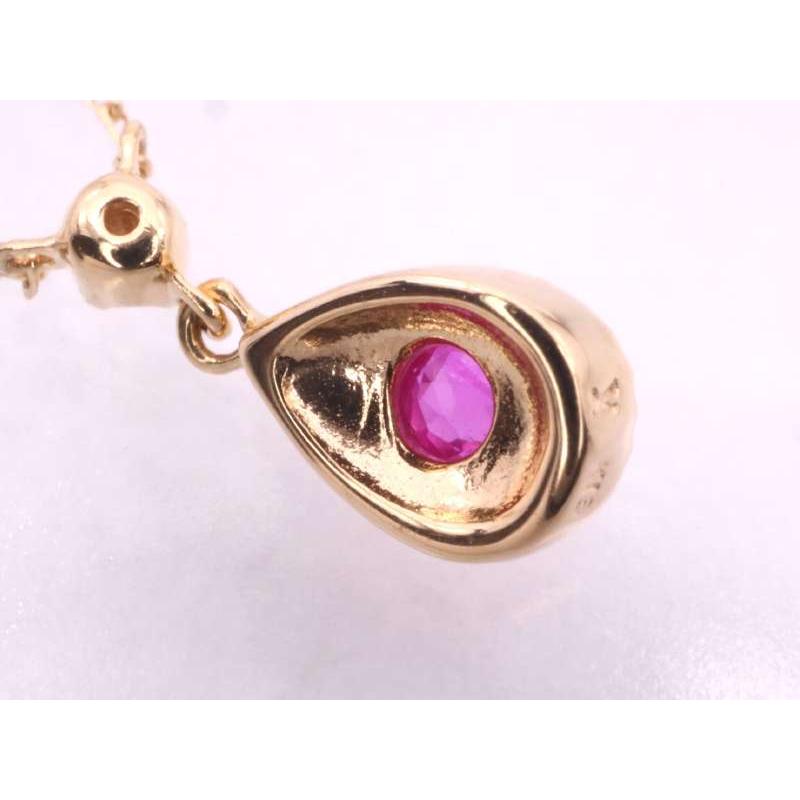 VENDOME AOYAMA（ヴァンドーム青山） ルビー ダイヤ ペアシェイプ 