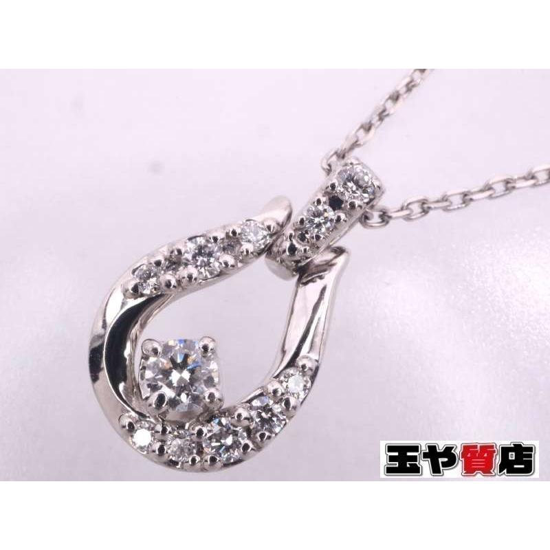 ヴァンドーム青山 Pt950/850 ハートカットダイヤ0.18ct