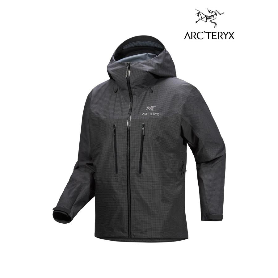 Alpha Jacket M #Graphite/Black [X00000989801] ARC'TERYX