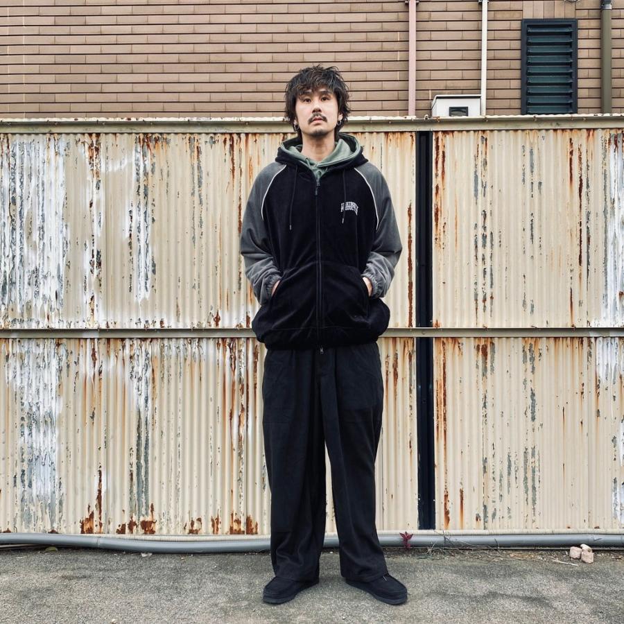 タイトブース SUEDE BAGGY PANTS #Black [FW25-B12] TIGHTBOOTH
