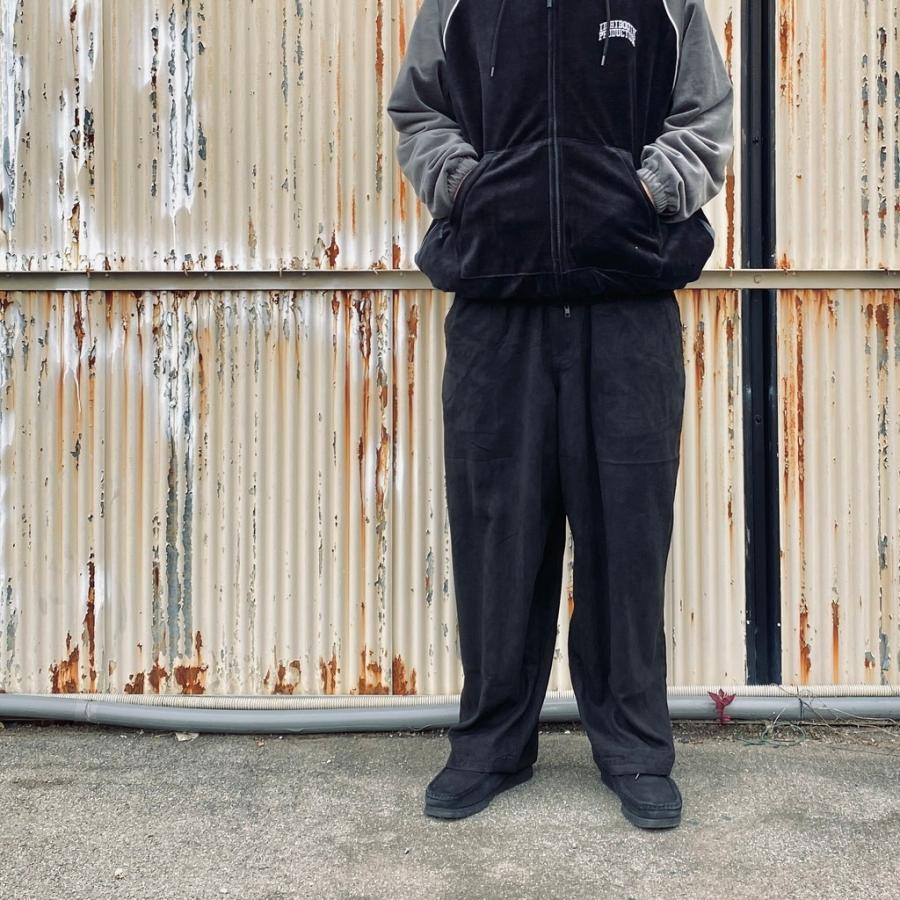 タイトブース SUEDE BAGGY PANTS #Black [FW25-B12] TIGHTBOOTH