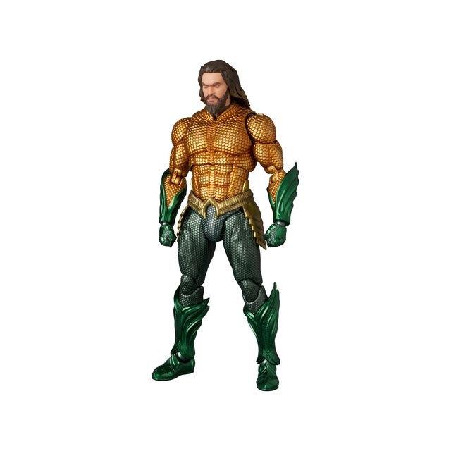 メディコムトイ MAFEX AQUAMAN （GOLD \u0026 GREEN SUIT）の画像