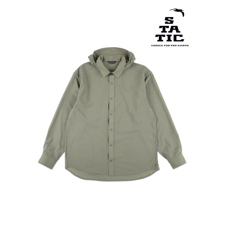 Merced River Hood Shirts #Oregano [35202] マーセドリバー フード シャツ　STATIC スタティック　ユニセックス トップス シャツ フード アウトドア