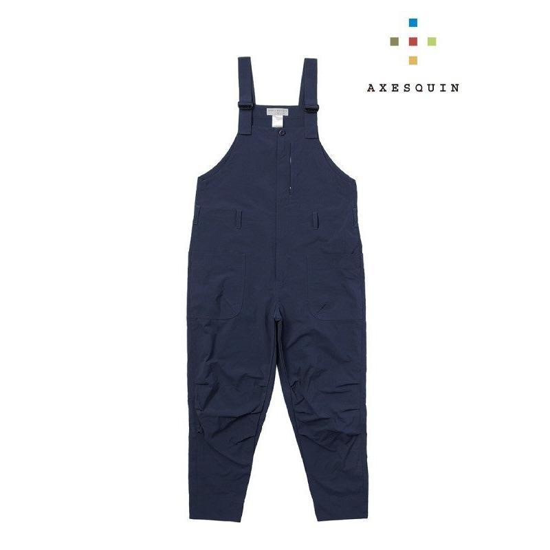 ヴィンテージナイロンのオーバーオール #アオニビ [022032] AXESQUIN