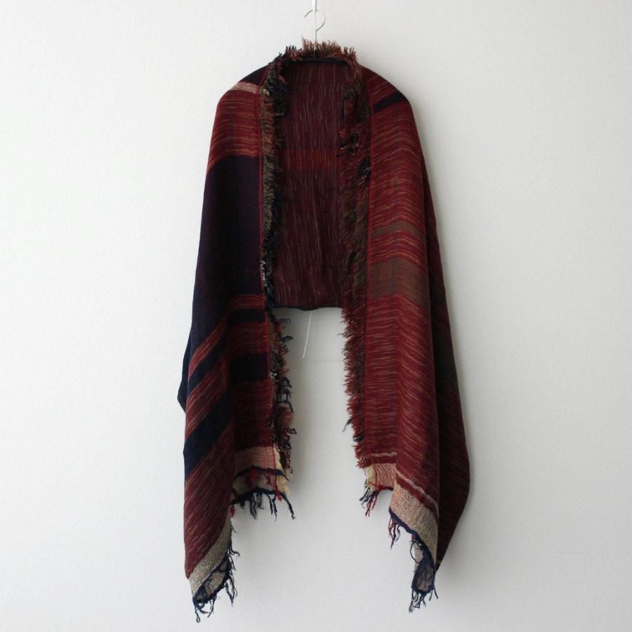 タマキニイメ ROOTS SHAWL BIG #A ONE ユニセックス ファッション小物