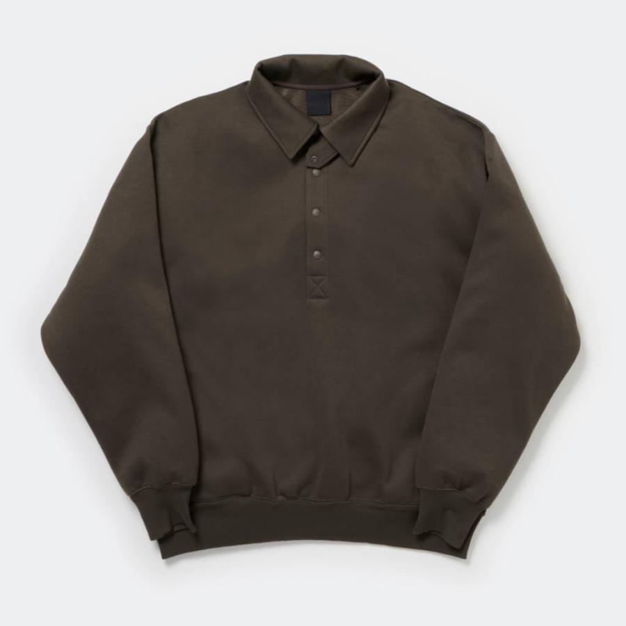ダイワピア39 TECH SWEAT SNAP PULLOVER #BROWNKAHKI [BE-53025W