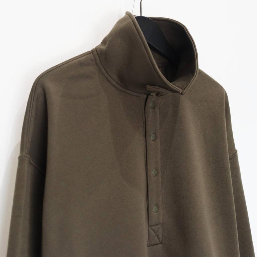 ダイワピア39 TECH SWEAT SNAP PULLOVER #BROWNKAHKI [BE-53025W
