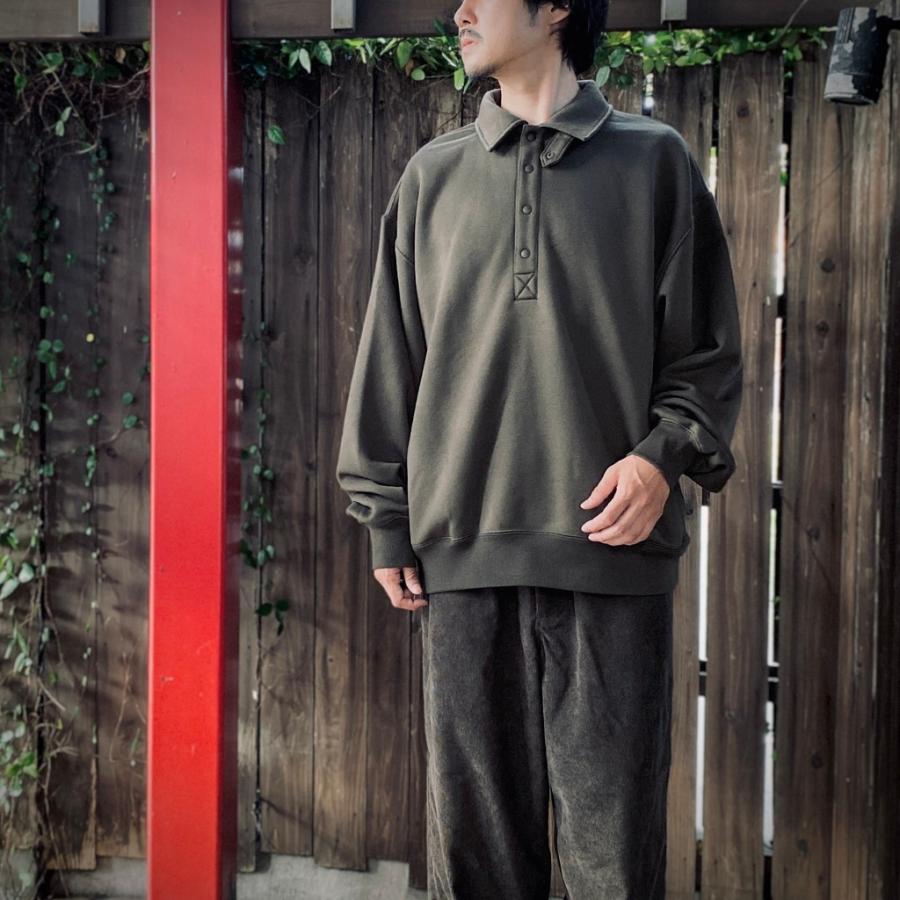 トップス DAIWA pier39 ダイワピア39 TECH SWEAT SNAP PULLOVER #BROWNKAHKI [BE-53025W