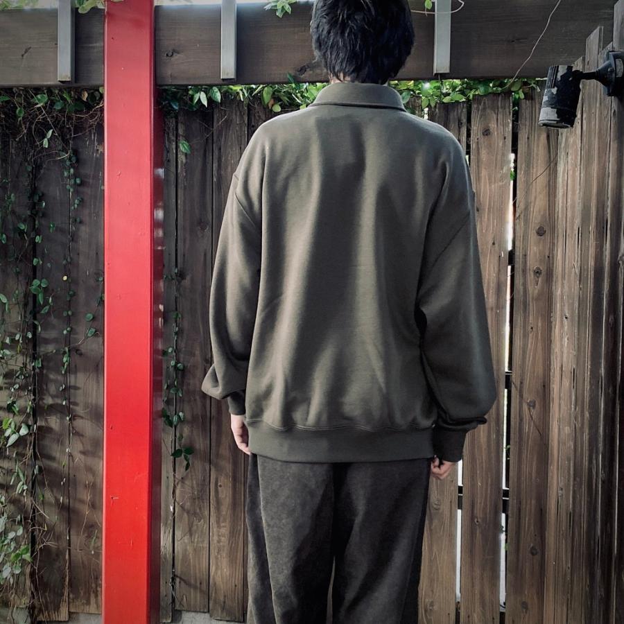 ダイワピア39 TECH SWEAT SNAP PULLOVER #BROWNKAHKI [BE-53025W